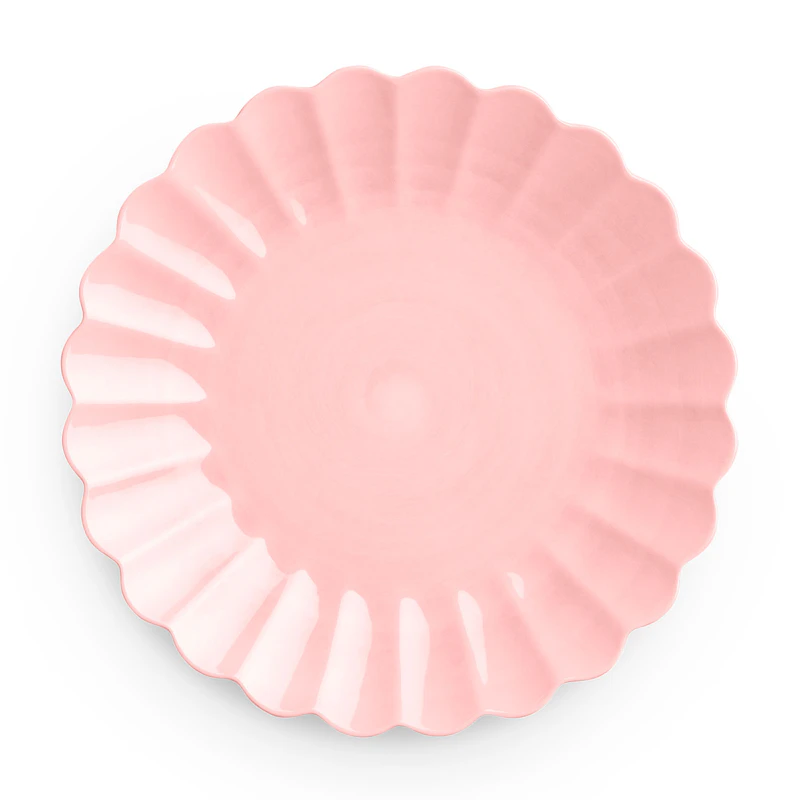 Oyster Bord, Lichtroze 28 cm