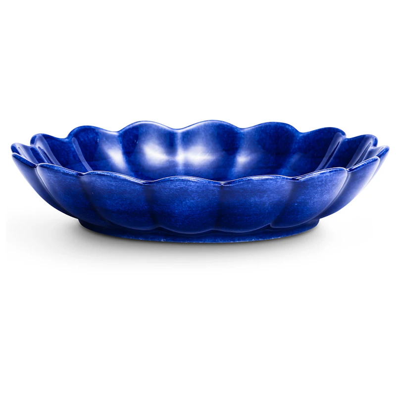 Oyster Kom 24 cm, Blauw