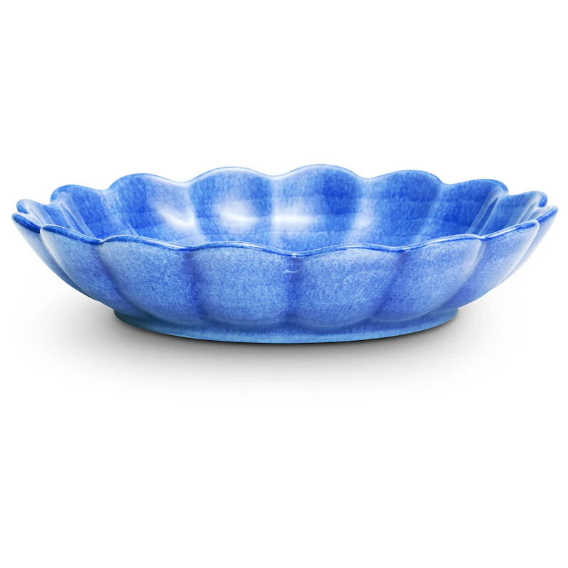 Oyster Kom 24 cm, Lichtblauw