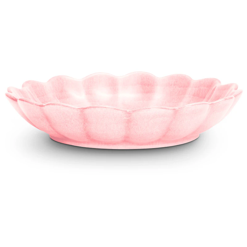 Oyster Kom 24 cm, Lichtroze