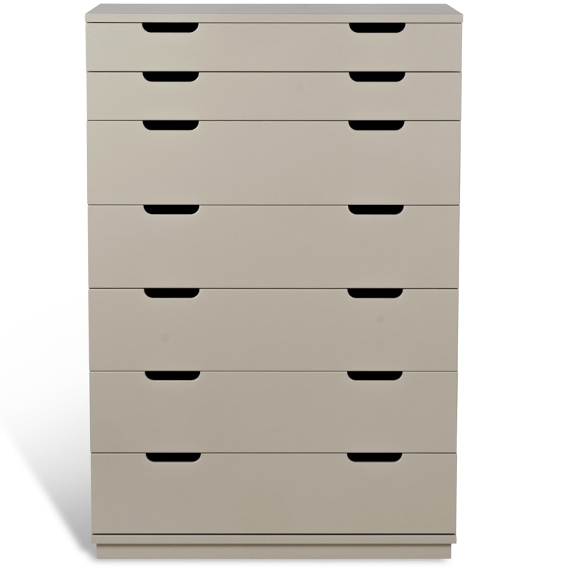 Aoko Ladenkast met 7 Lades, Beige