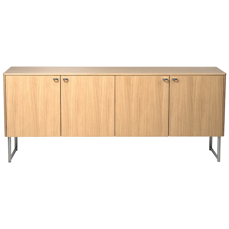 Deus Dressoir Wit Gepigmenteerd Eiken, Laag