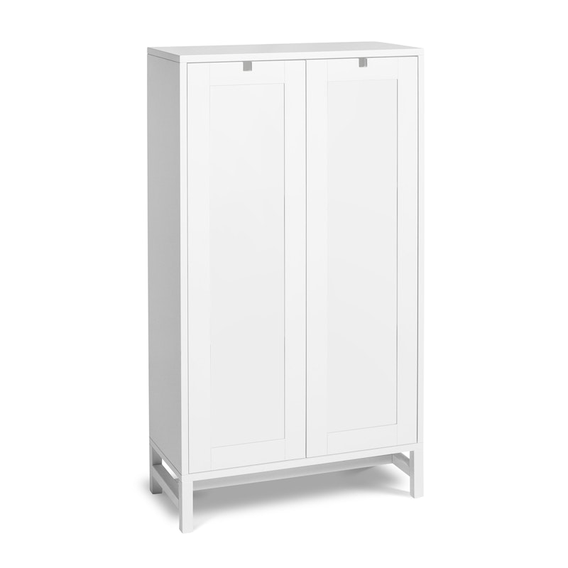 Falsterbo Kast 127 cm Bedekte Deuren, Wit