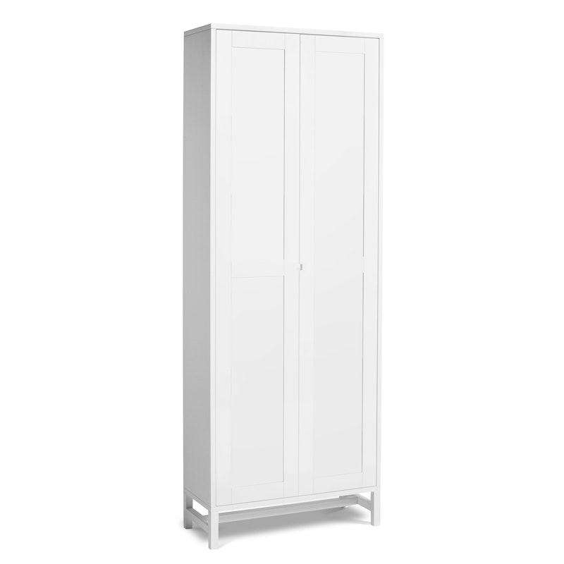 Falsterbo Kast 190 cm Bedekte Deuren, Wit