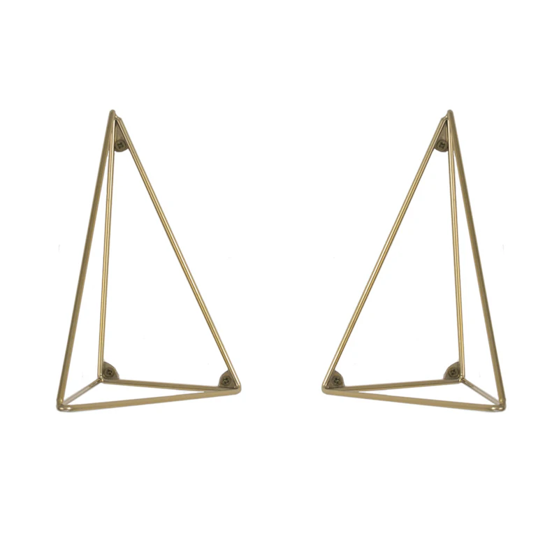 Pythagoras Console 2 stk, Messing