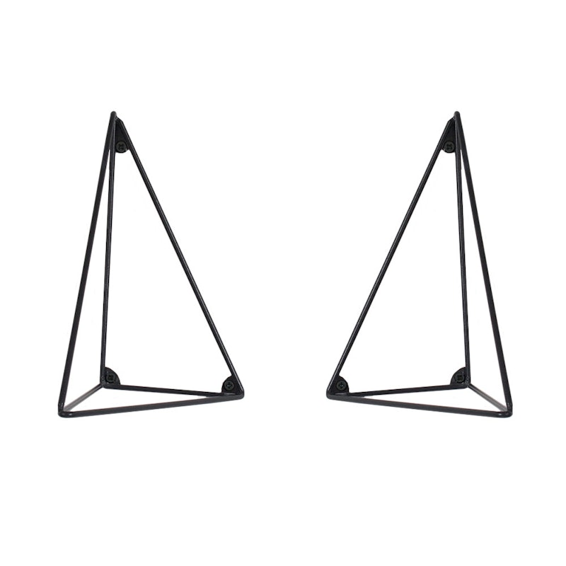 Pythagoras Console 2 stk, Zwart
