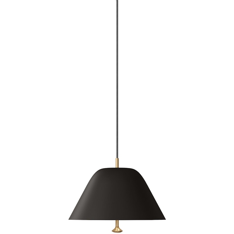 Levitate Hanglamp 28, Zwart / Messing