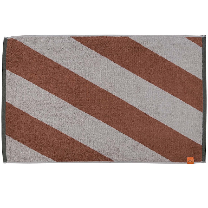 Diagonal Badmat 50x80 cm, Brick