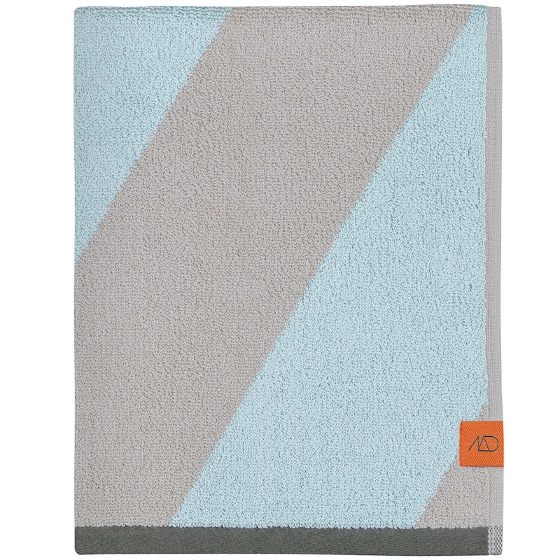 Diagonal Handdoek 50x90 cm, Mint