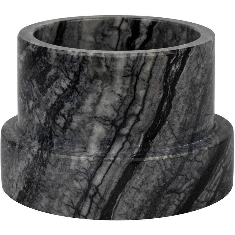 MARBLE Kaarshouder Hoog, Zwart/Grijs