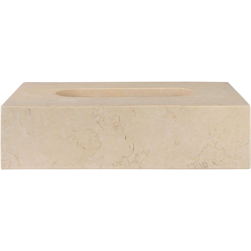 MARBLE Opbergbox Voor Zakdoeken, Zand