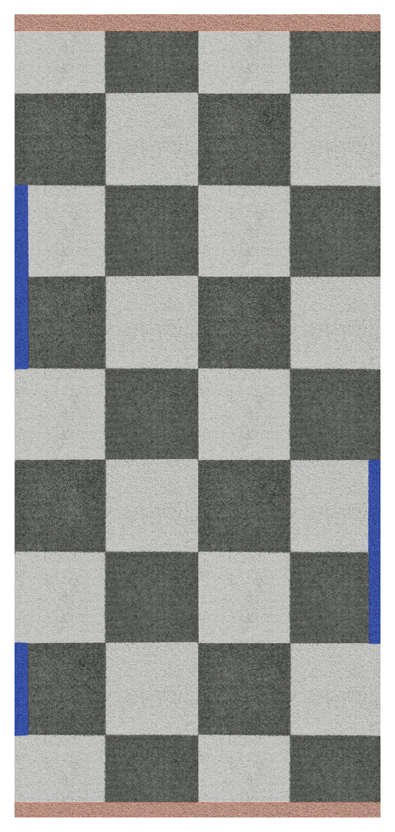 Square Plastic Mat 70x150 cm, Olijfgroen