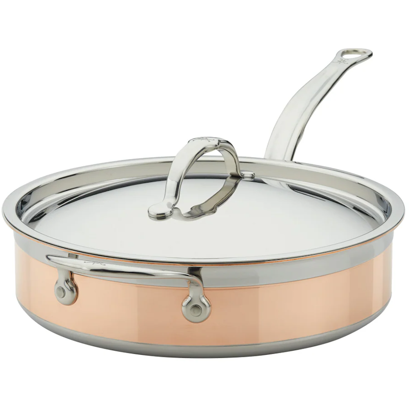 Hestan Copperbond Sauteerpan Met Handvat 26 cm, Koper