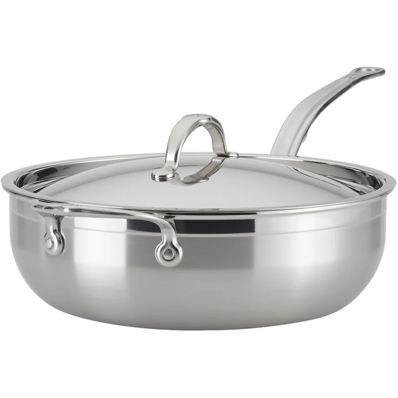 Hestan Probond Sauteerpan 28 cm, Roestvrij Staal