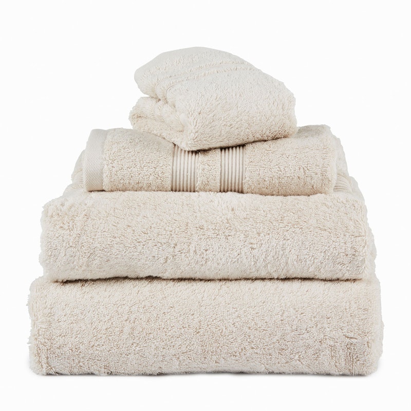 Fontana Towel 100x150cm, Ivory EKO