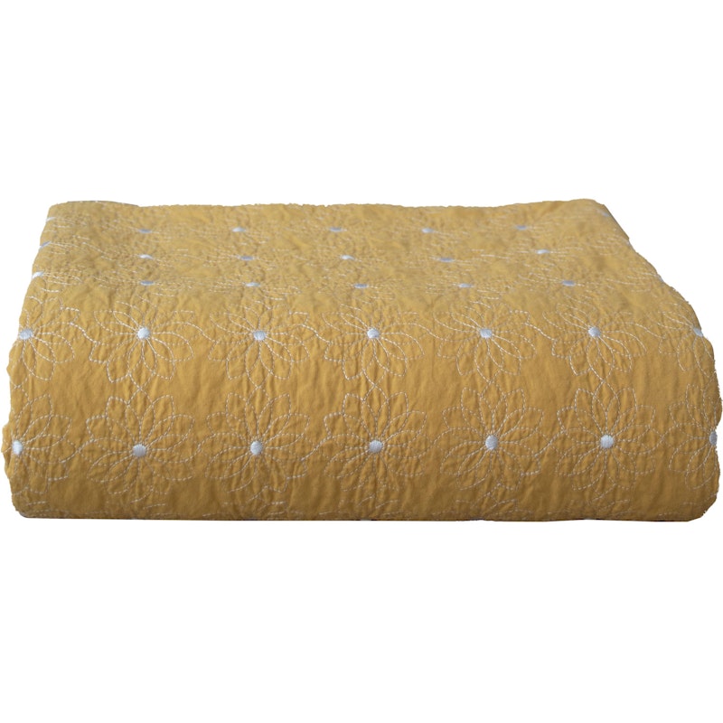 Blomquilt Sprei, 160x260 cm Straw Yellow