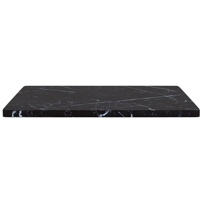 Panton Wire Top Panel D:34, Black Marble