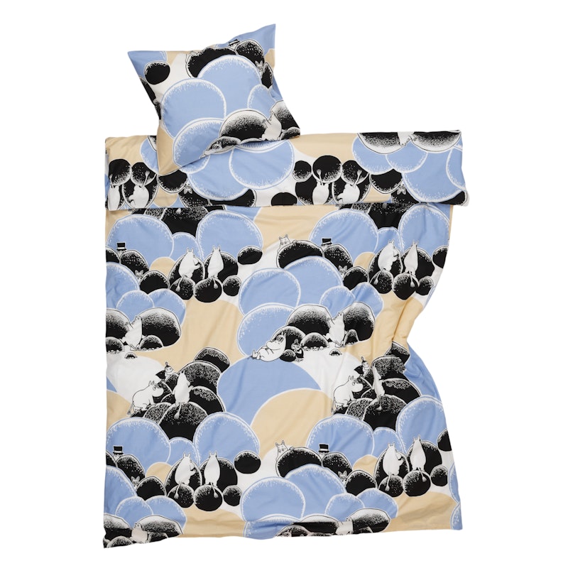 Moomin Dekbedovertrekset 150x210 cm Pebbles