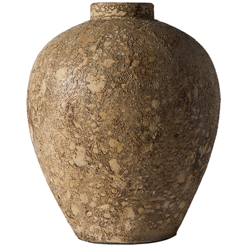 Luna Decoratieve Pot Beige, 40 cm