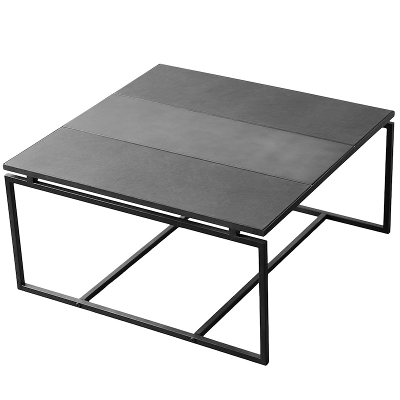 Austin Square Salontafel 45x90 cm, Zwart