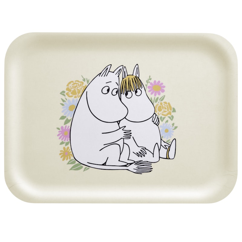 Moomin Flowers 20x27cm Dienblad