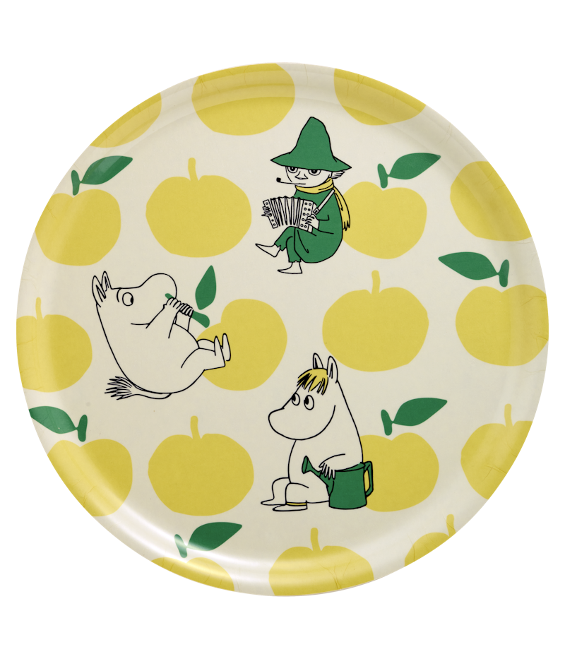 Moomin Joyfull Apples Dienblad Ø35 cm