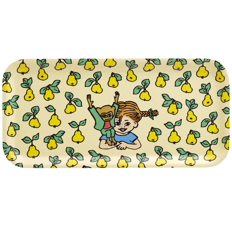 Pippi Fruits Dienblad 13x27 cm