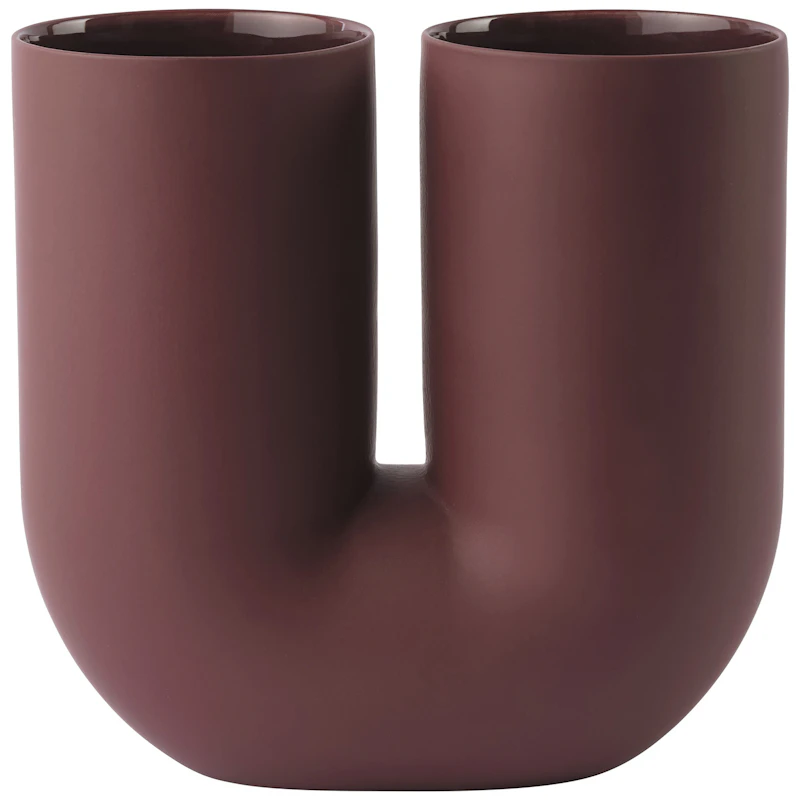 Kink Vaas 26 cm, Deep Red