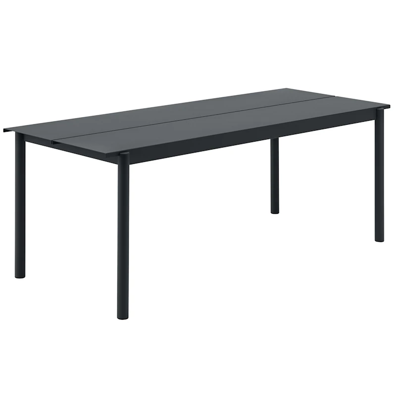 Linear Tafel Staal 75x200 cm, Antraciet