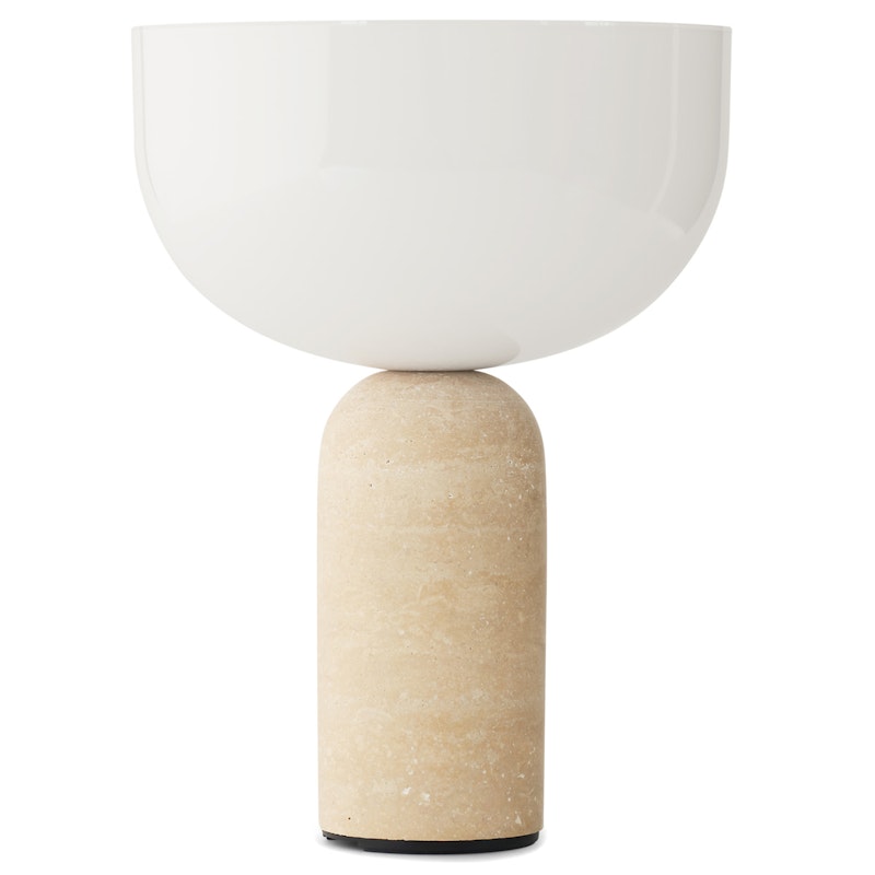 Kizu Draagbare Lamp, Limited Edition, Travertijn