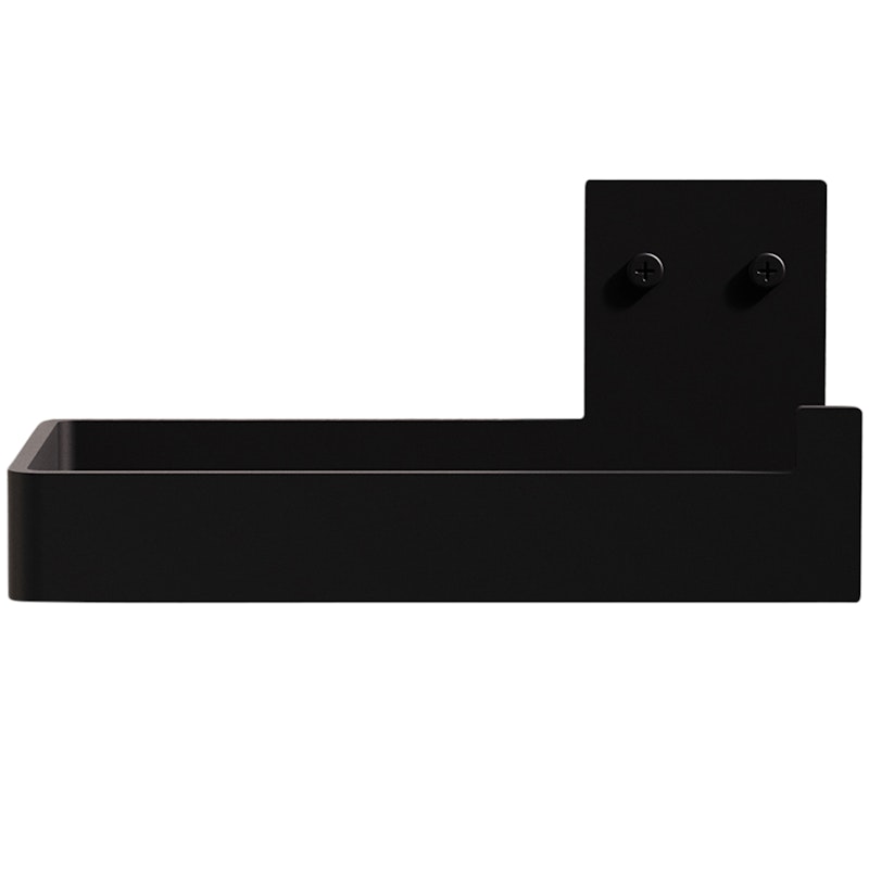 Toiletrolhouder, Zwart