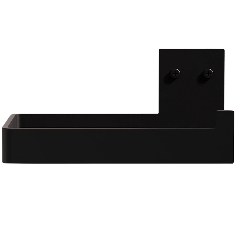 Toiletrolhouder, Zwart