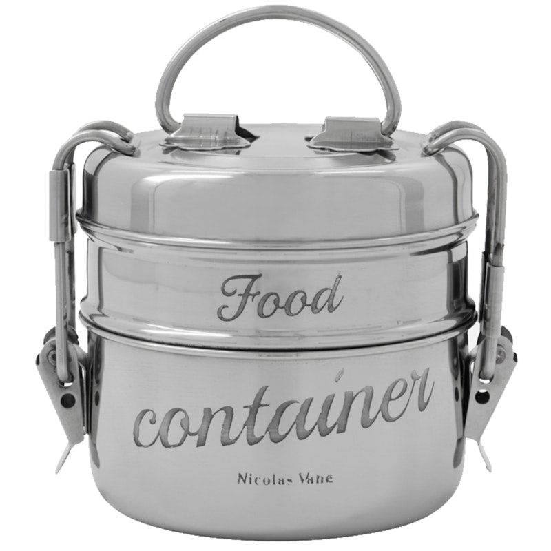 Lunchbox Met Twee Delen Ø10 cm