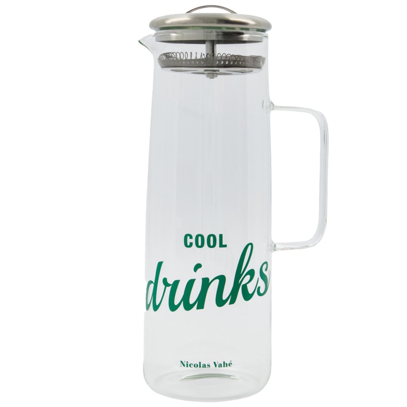 Strain Kan Met Deksel 1,5 L, Doorzichtig