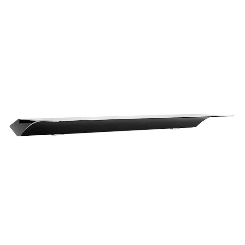 Exilis Basic 18x78 Wall Shelf, Black