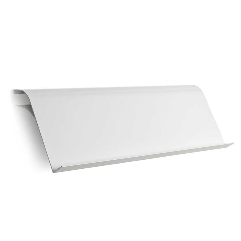 Exilis Slope 78 Wall Shelf, White