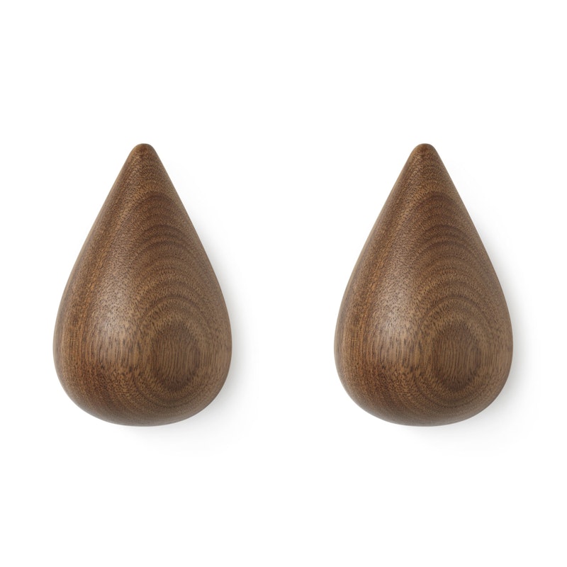 Dropit Hooks Large Walnut - 2 pcs