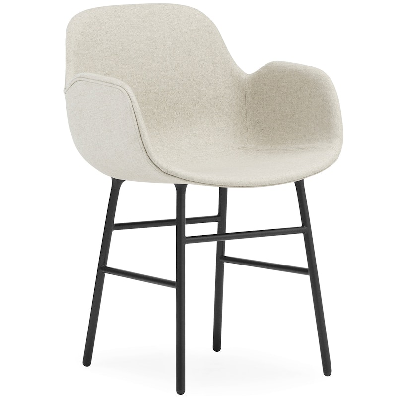 Form Fauteuil, Main Line flax 20 / Zwart Staal