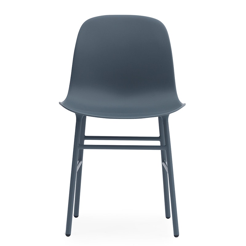 Form Chair Steel Frame, Blue