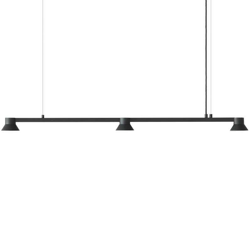 Hat Plafondlamp 115 cm, Zwart