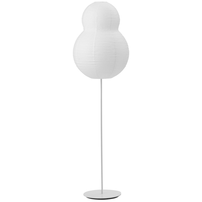 Puff Vloerlamp Bubble, Wit