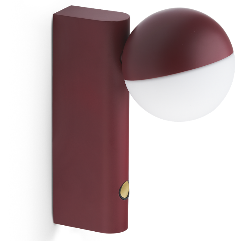 Balancer Mini Wandlamp, Cherry Red