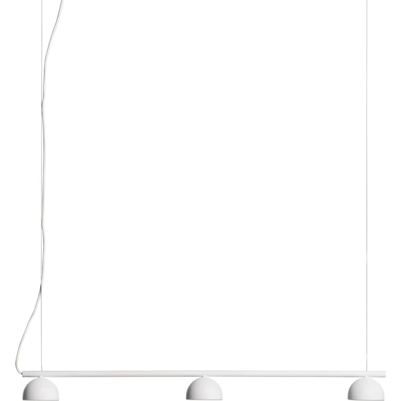 Blush Rail 3 Hanglamp, Mat Wit
