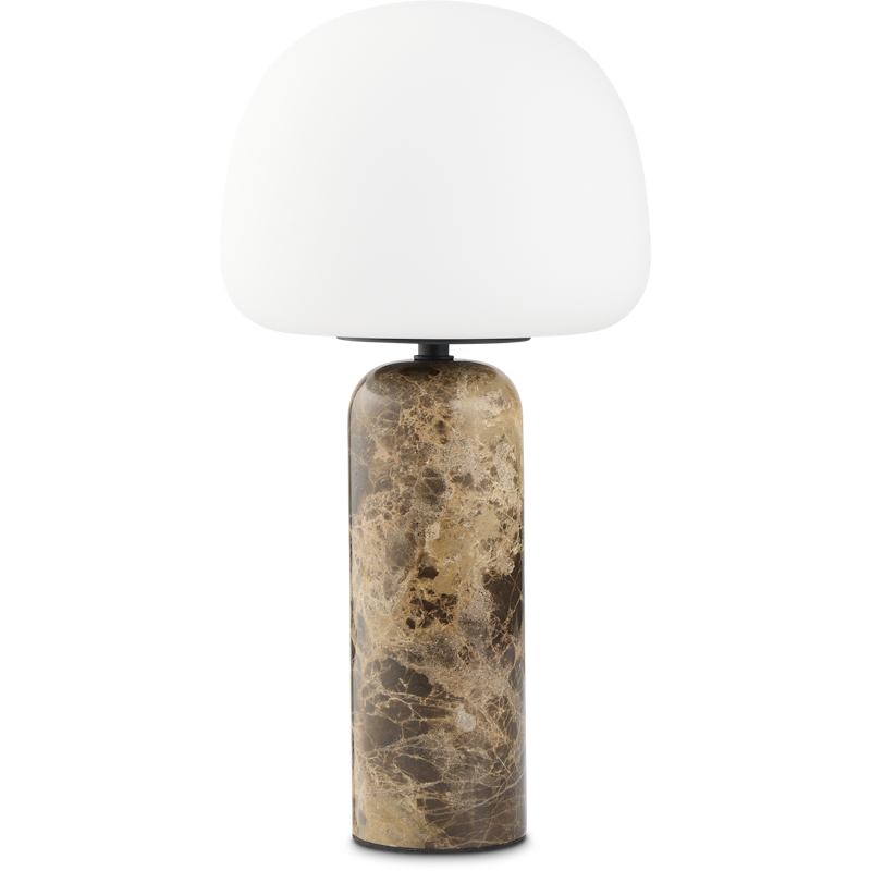 Kin Tafellamp Bruin Marmer 40 cm