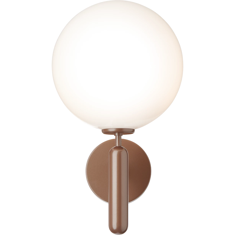 Miira Wandlamp Voor Buiten, Dark Bronze / Opaal