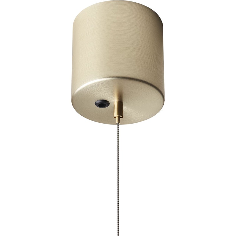 Plafondkap met Draadophanging, Messing