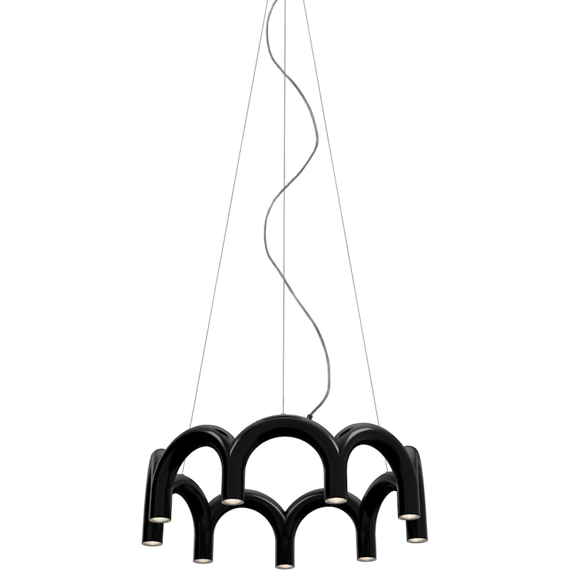 Arch Circle Hanglamp 76 cm, Zwart