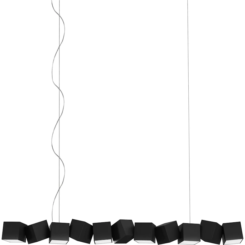 Blockchain 11 Hanglamp, Zwart