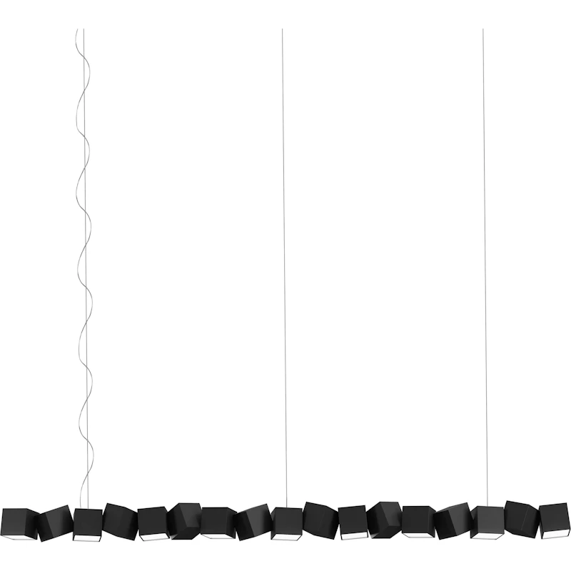 Blockchain 17 Hanglamp, Zwart