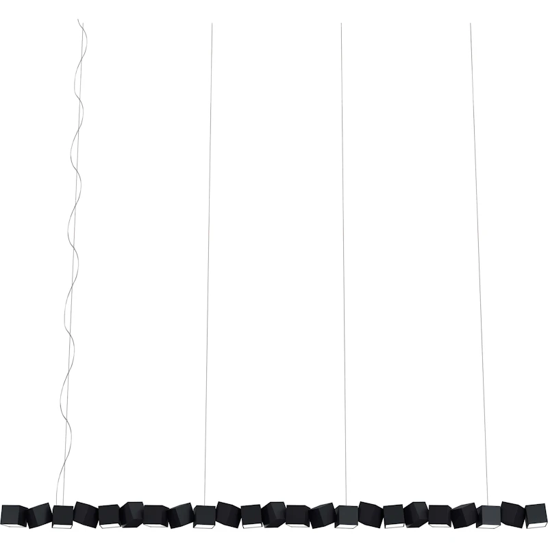 Blockchain 23 Hanglamp, Zwart